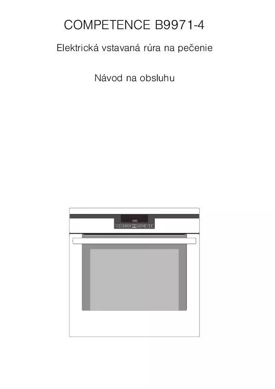 Mode d'emploi AEG-ELECTROLUX B9971-4-A