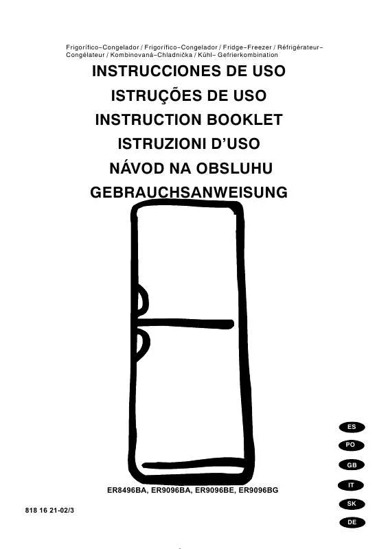 Mode d'emploi AEG-ELECTROLUX ER9096BE