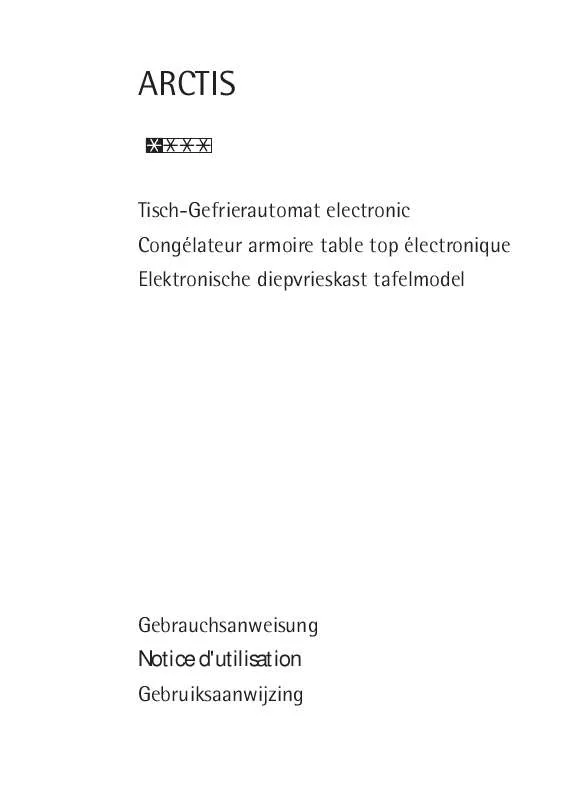 Mode d'emploi AEG-ELECTROLUX ERC3711WS