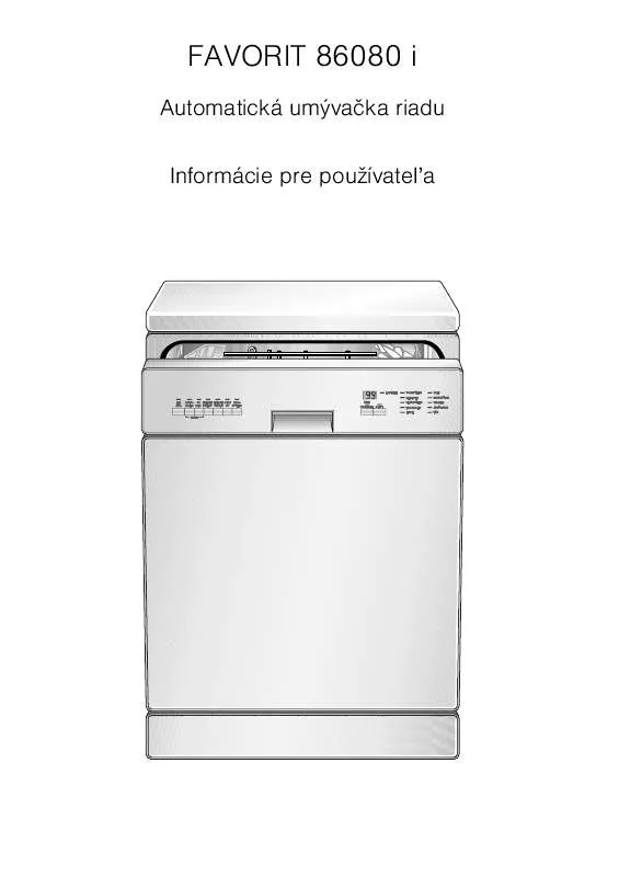 Mode d'emploi AEG-ELECTROLUX FAV86080IA