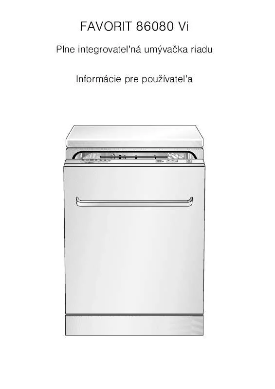 Mode d'emploi AEG-ELECTROLUX FAV86080VI