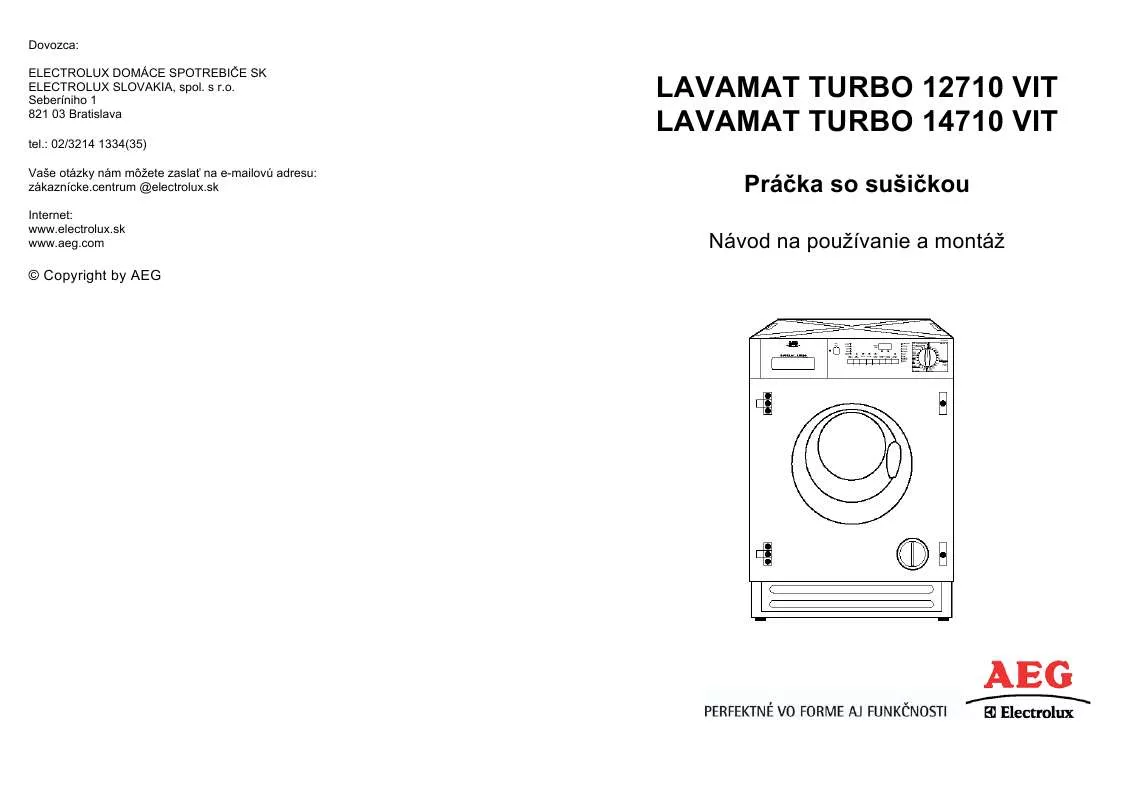 Mode d'emploi AEG-ELECTROLUX L14710VIT