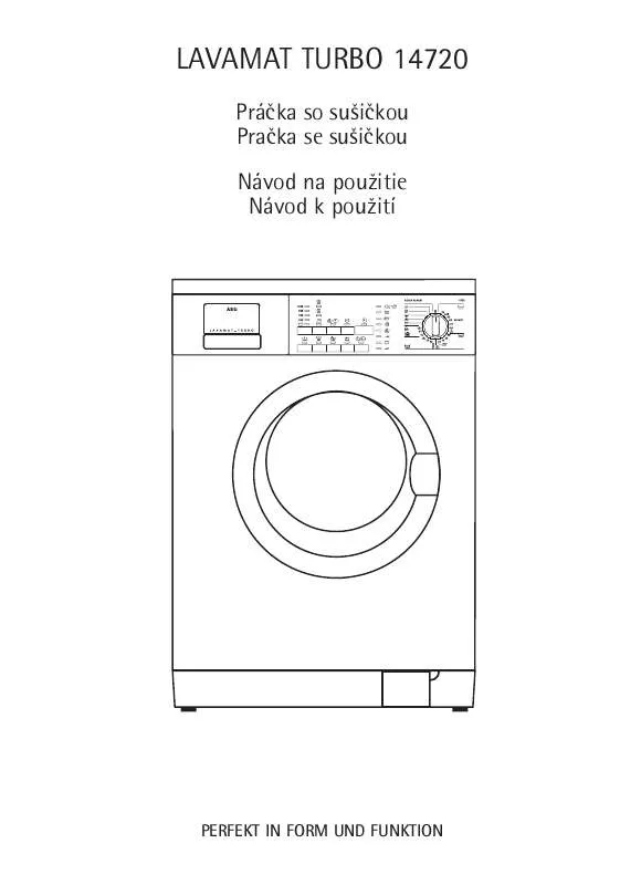 Mode d'emploi AEG-ELECTROLUX L14720