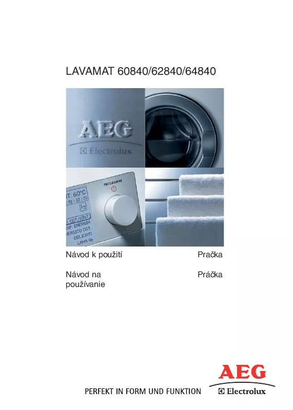 Mode d'emploi AEG-ELECTROLUX L64840