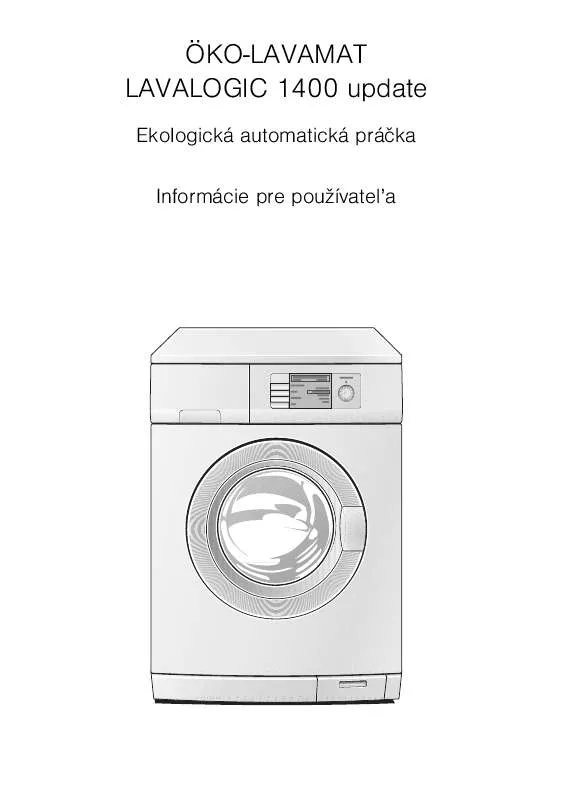 Mode d'emploi AEG-ELECTROLUX LAVALOGIC1400