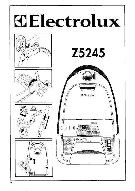 Mode d'emploi AEG-ELECTROLUX Z5225