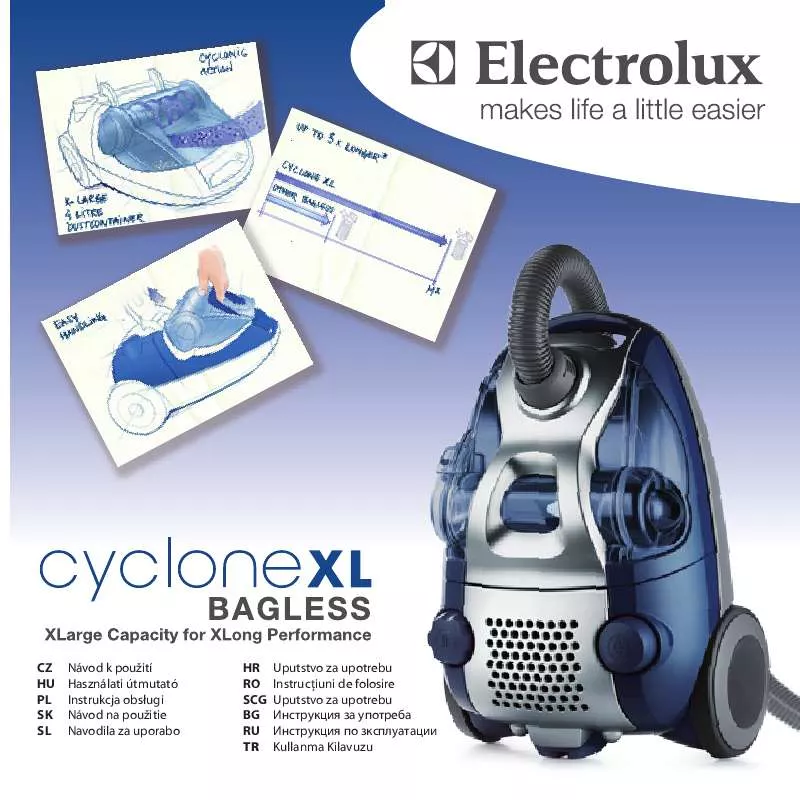 Mode d'emploi AEG-ELECTROLUX ZCX6201