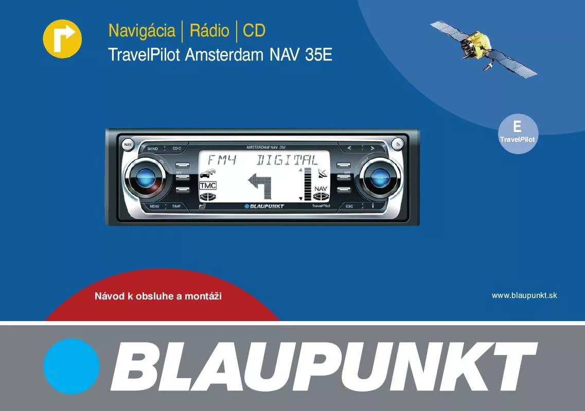 Mode d'emploi BLAUPUNKT AMSTERDAM NAV35E RB GG