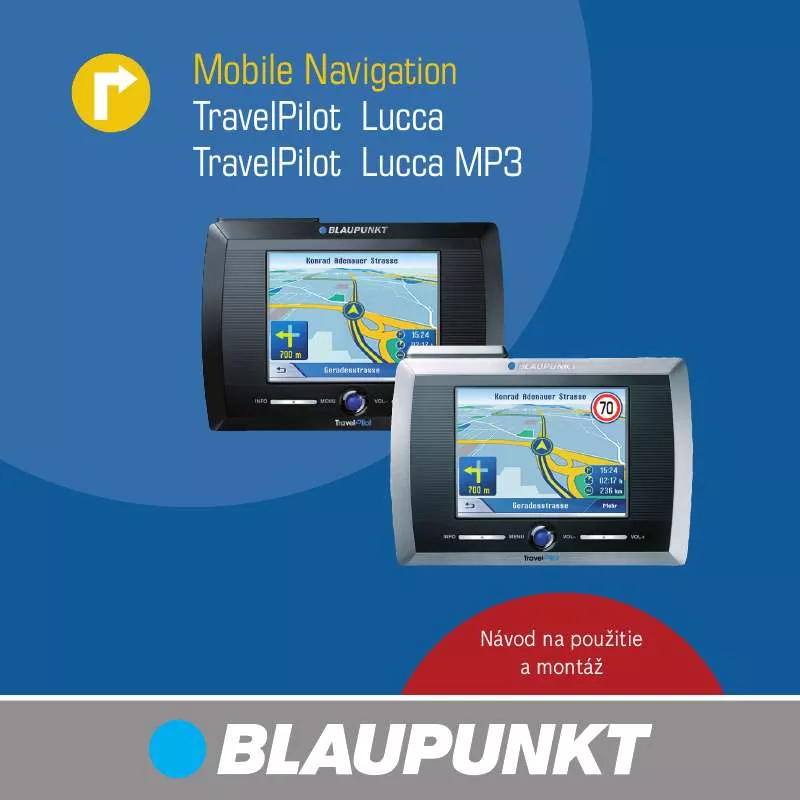 Mode d'emploi BLAUPUNKT LUCCA DEUTSCHLAND