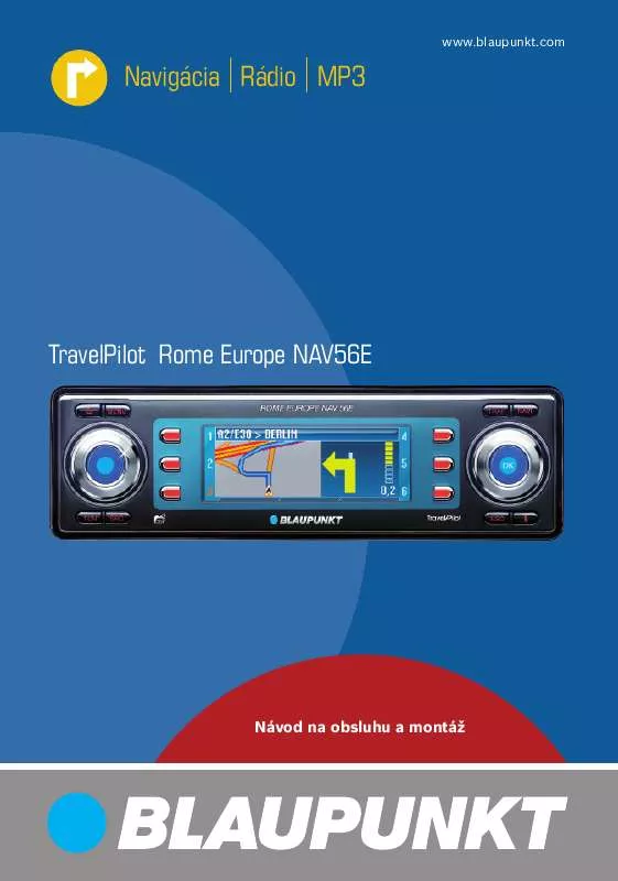 Mode d'emploi BLAUPUNKT TP-E2 ROME ROT