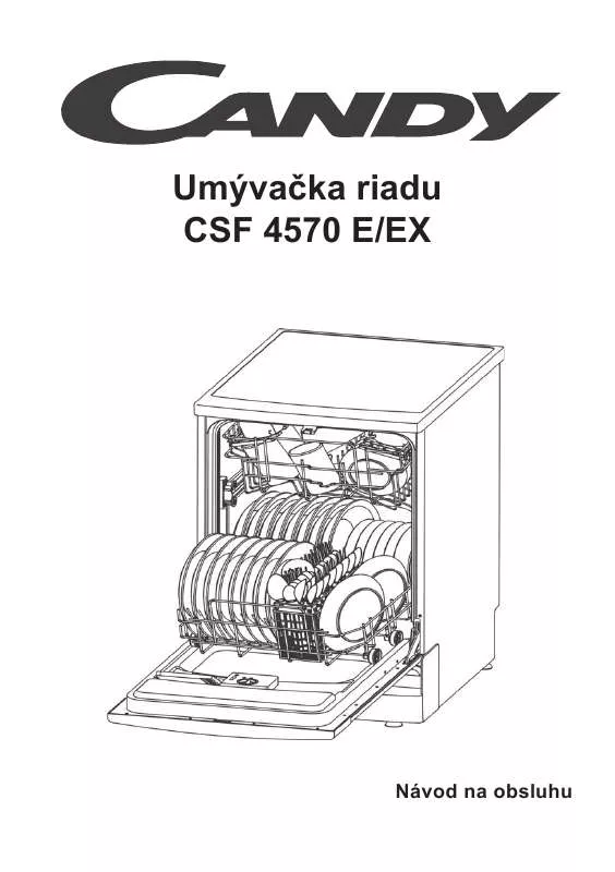 Mode d'emploi CANDY CSF 4570 E