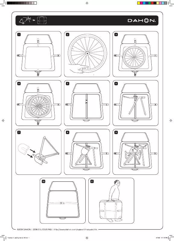 Mode d'emploi DAHON TOURNADO PACKING