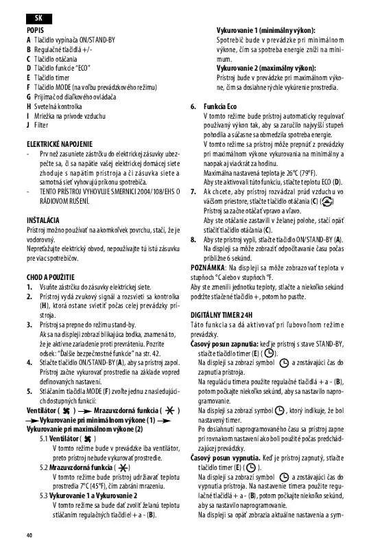 Mode d'emploi DELONGHI DCH 5091ER