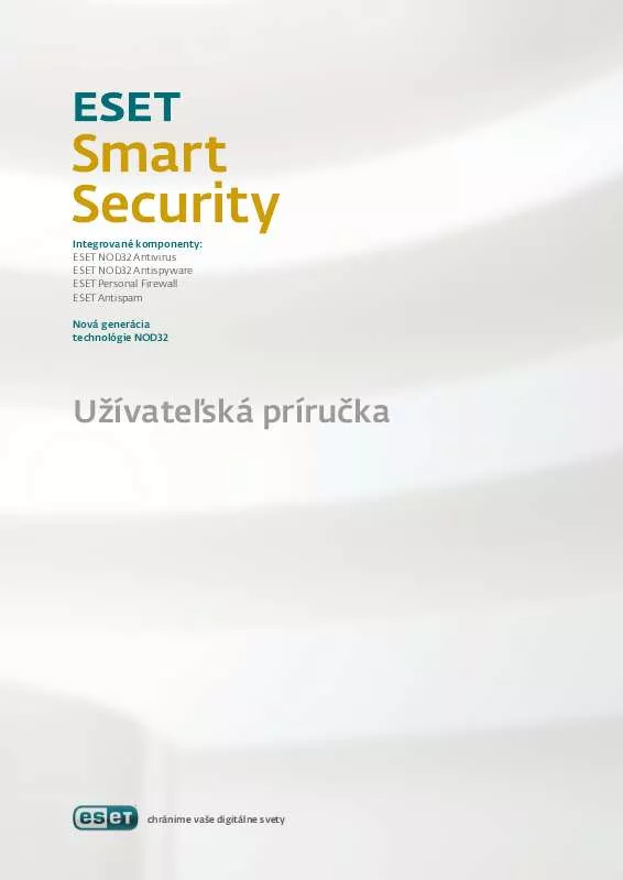 Mode d'emploi ESET SMART SECURITY