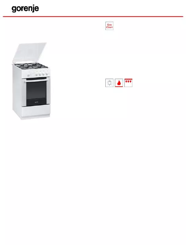 Mode d'emploi GORENJE GI52103IW