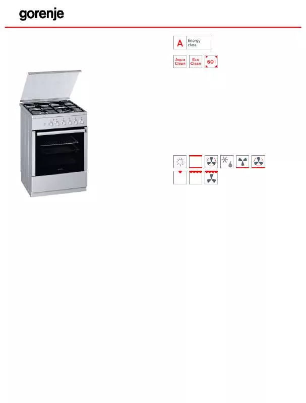 Mode d'emploi GORENJE K67121AX