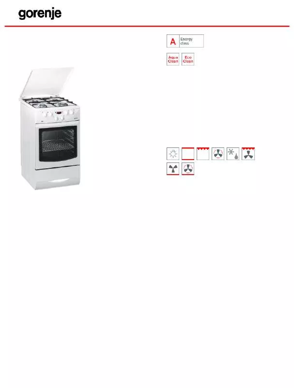 Mode d'emploi GORENJE K776W