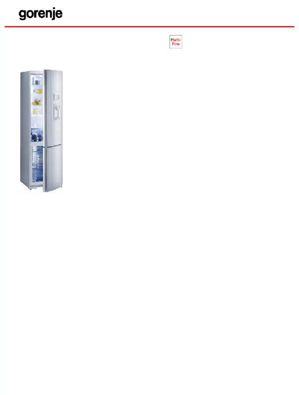 Mode d'emploi GORENJE RK67367A