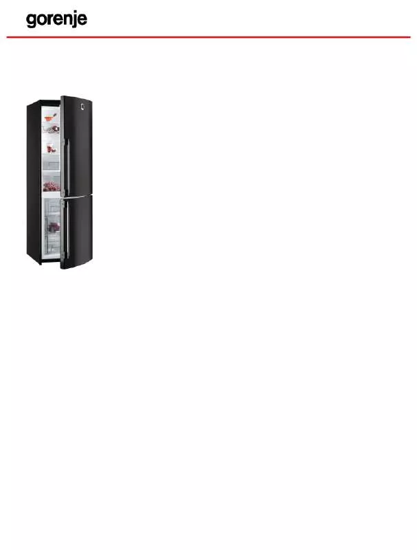 Mode d'emploi GORENJE RK68SYB