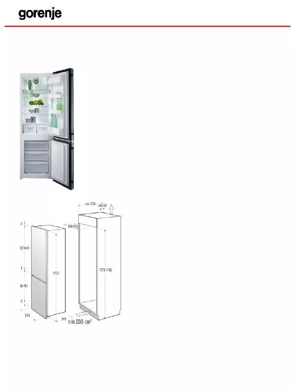 Mode d'emploi GORENJE RKI-ORA