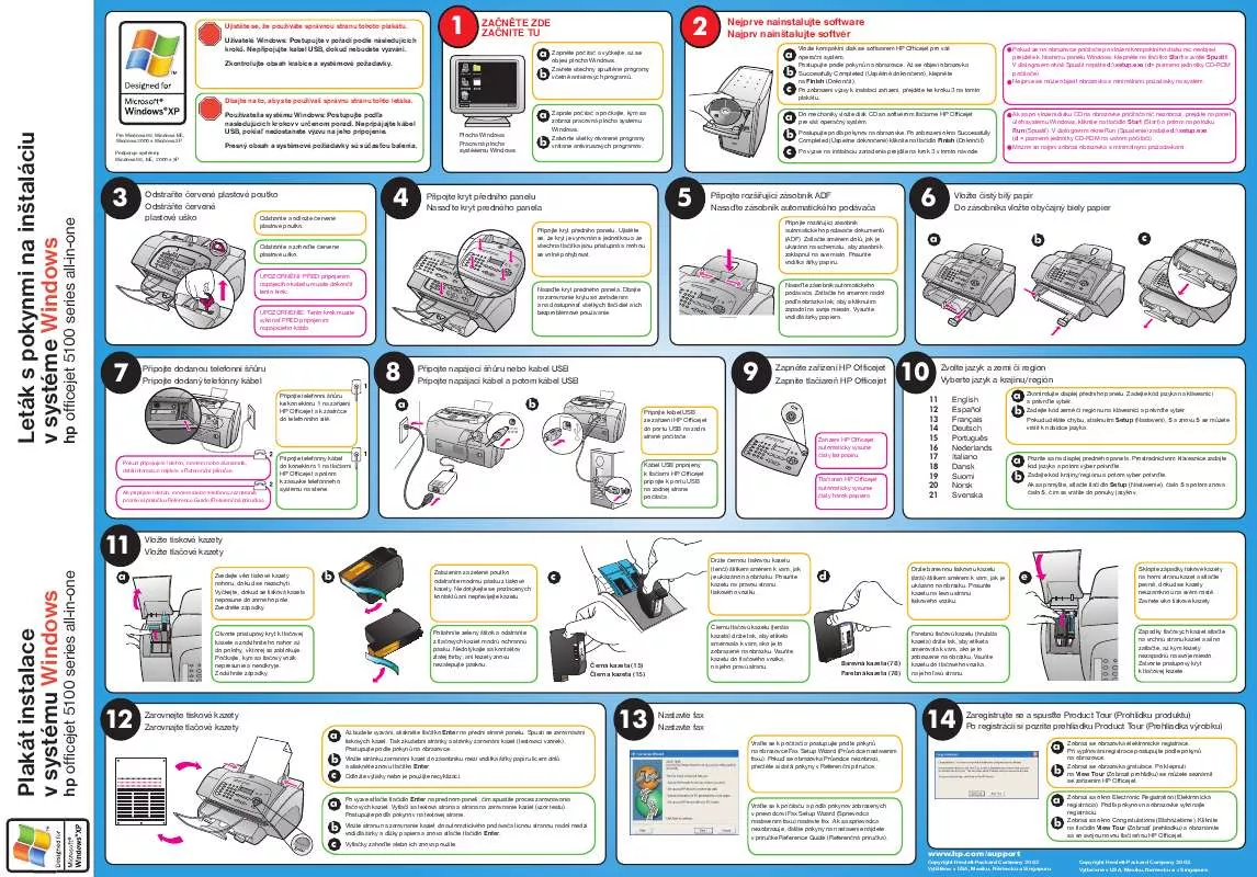 Mode d'emploi HP OFFICEJET 5100 ALL-IN-ONE