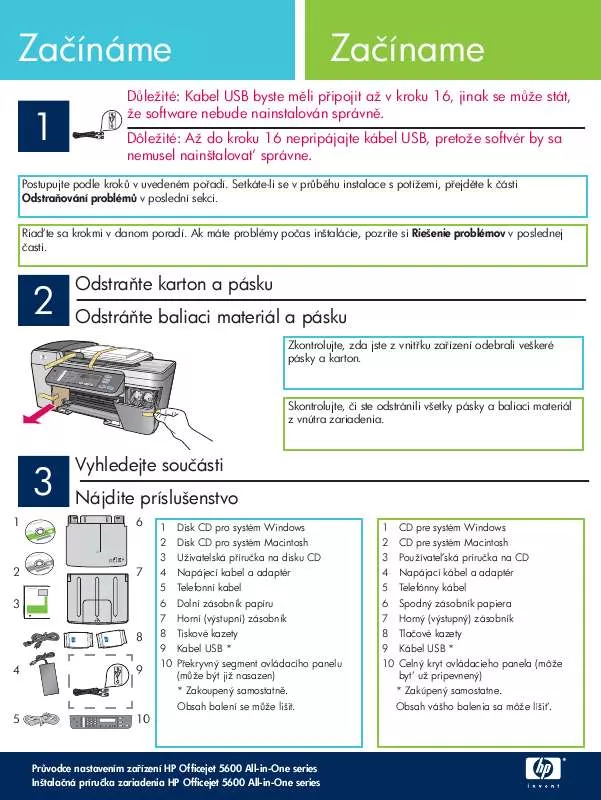 Mode d'emploi HP OFFICEJET 5600 ALL-IN-ONE