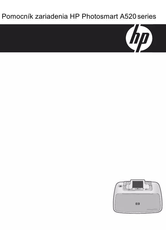 Mode d'emploi HP PHOTOSMART A520