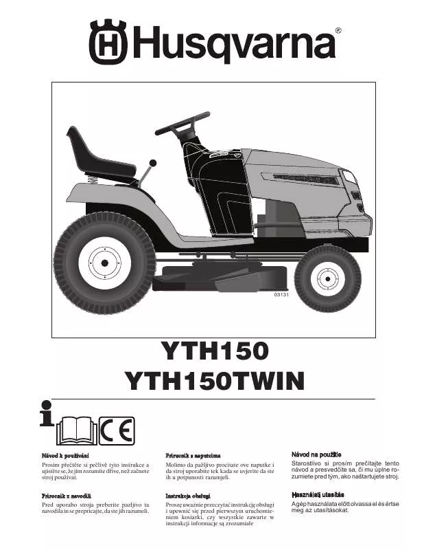 Mode d'emploi HUSQVARNA YTH150