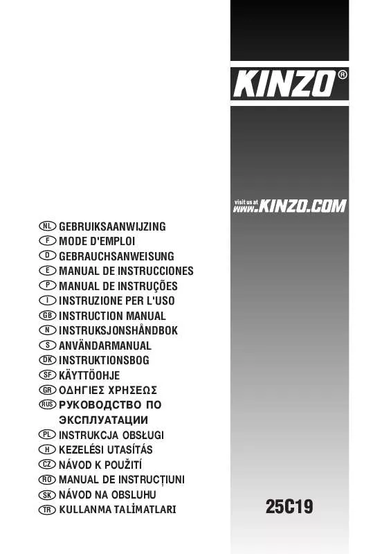 Mode d'emploi KINZO 25C19