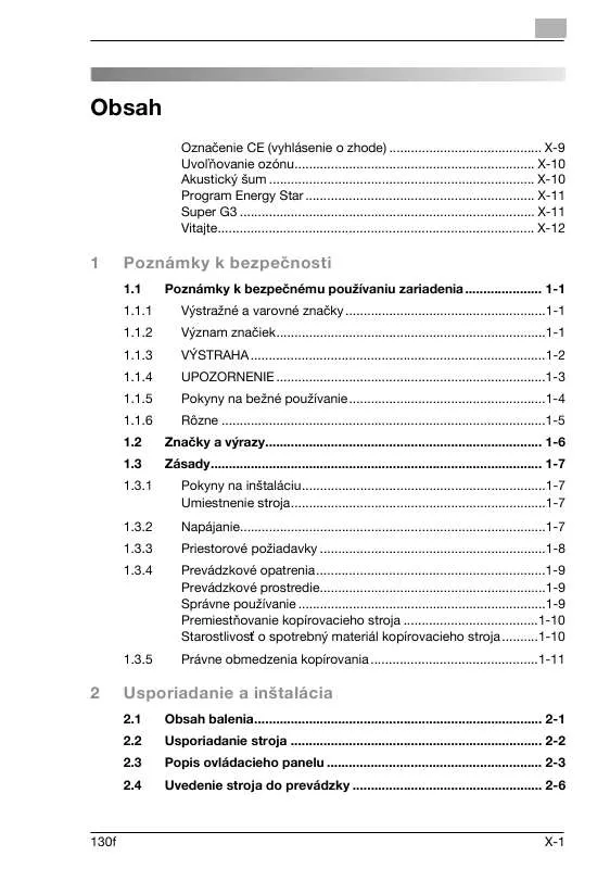 Mode d'emploi KONICA MINOLTA BIZHUB 130F