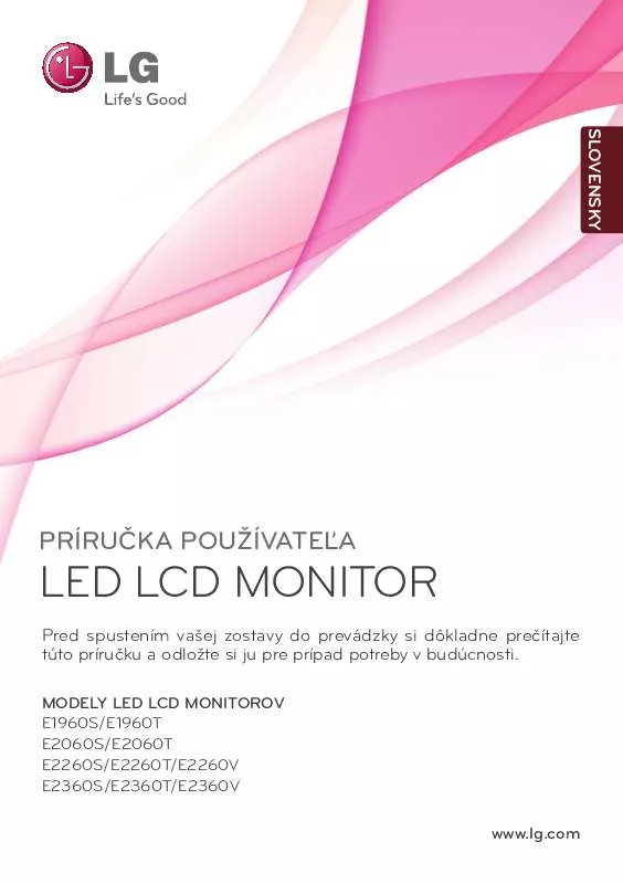 Mode d'emploi LG E2060T-PN