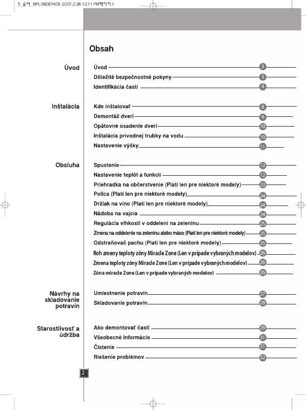 Mode d'emploi LG GW-B207-FLQV