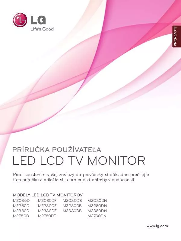 Mode d'emploi LG M2380DB-PZ