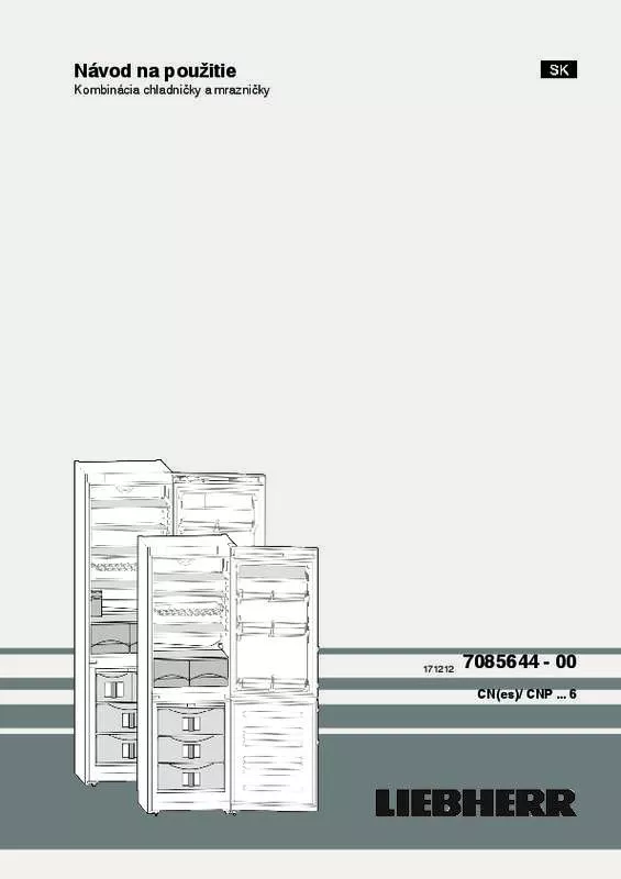 Mode d'emploi LIEBHERR CNPES 4056 PREMIUM NOFROST