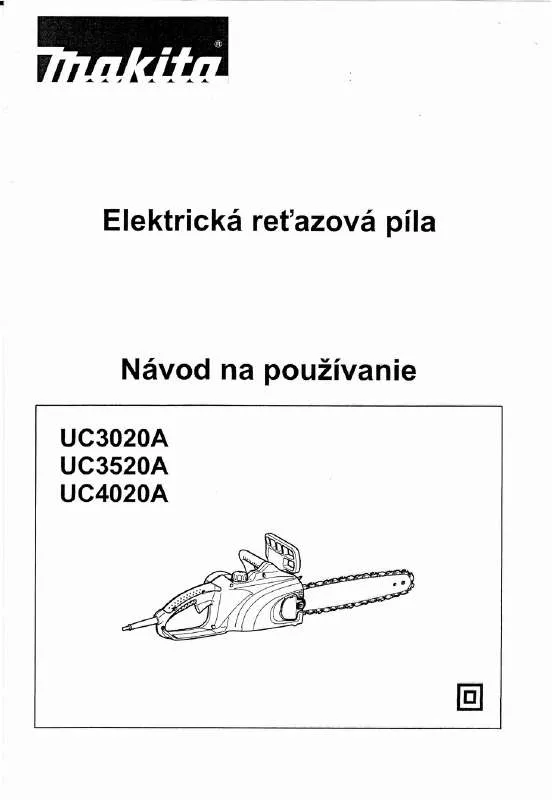 Mode d'emploi MAKITA UC3020A