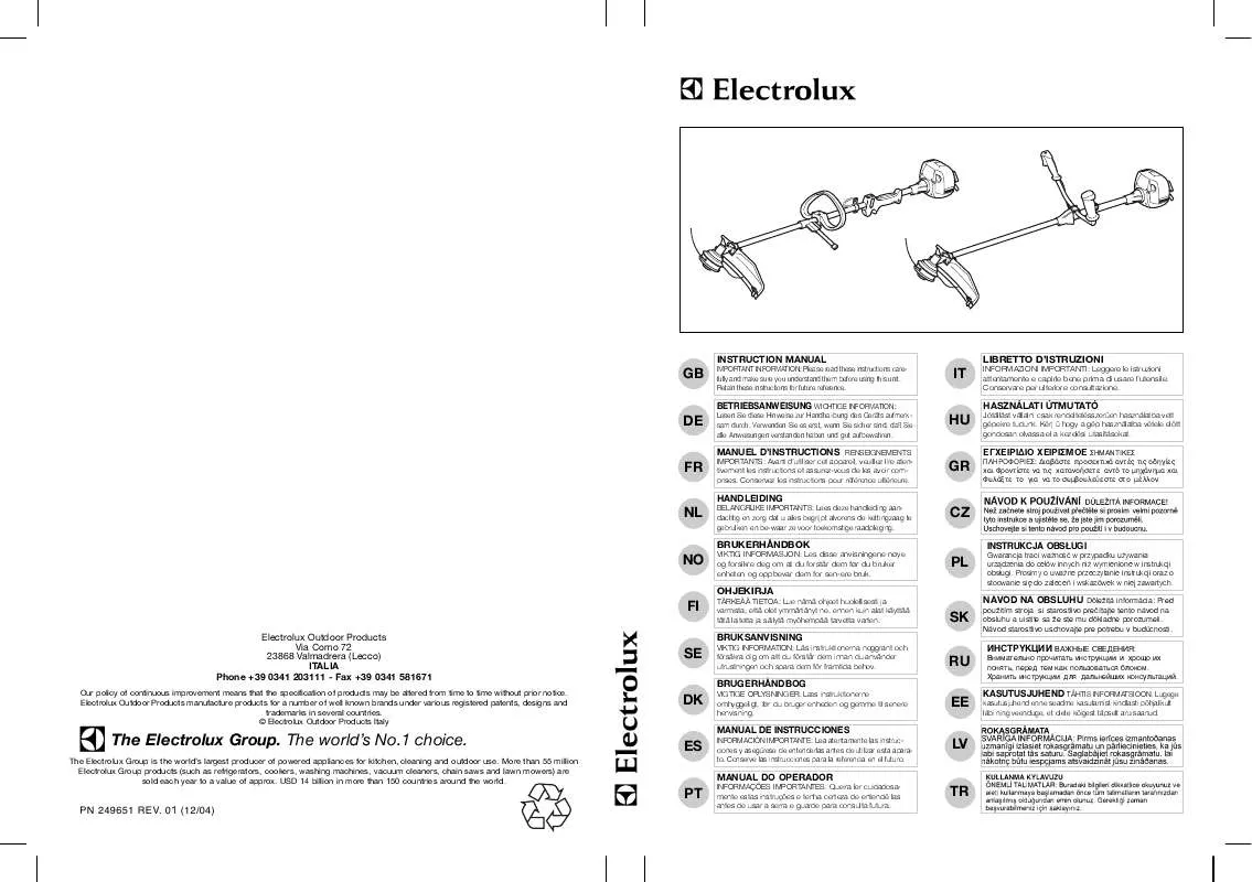 Mode d'emploi MCCULLOCH ELITE 3325