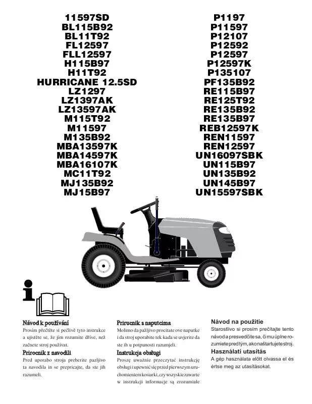 Mode d'emploi MCCULLOCH MC11T92