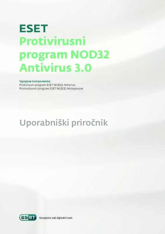 Mode d'emploi NOD32 ESET ANTIVIRUS 3 BUSINESS EDITION