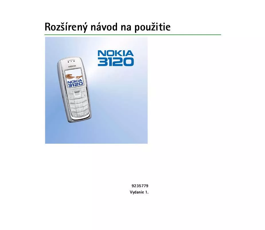 Mode d'emploi NOKIA 3120