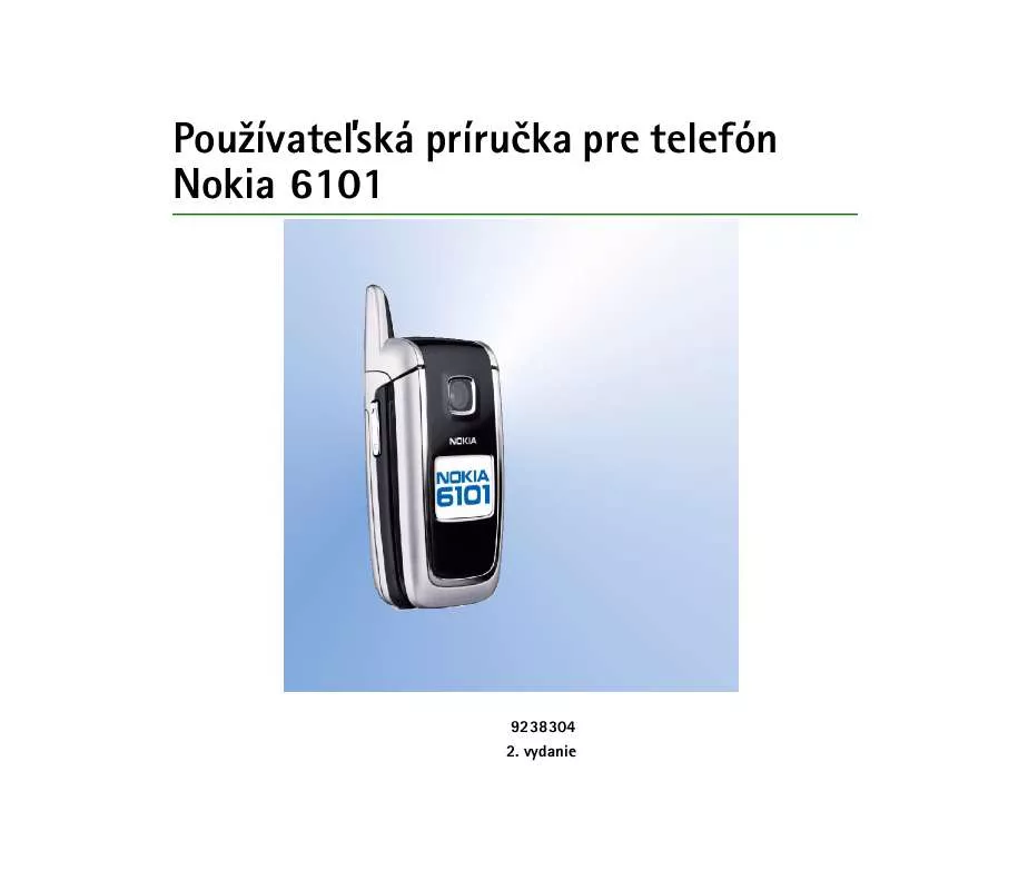 Mode d'emploi NOKIA 6101