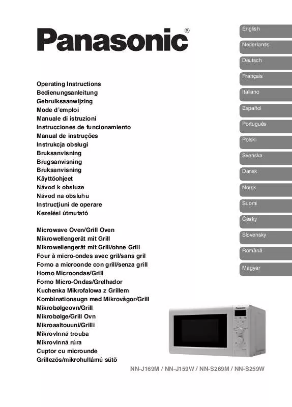 Mode d'emploi PANASONIC NNJ169MMEPG