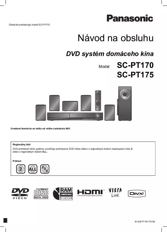 Mode d'emploi PANASONIC SCPT175