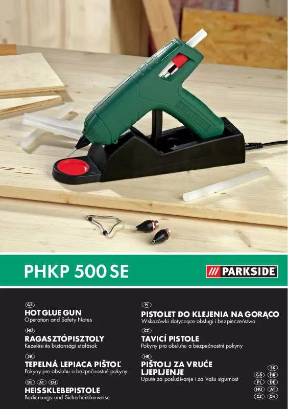 Mode d'emploi PARKSIDE PHKP 500 SE