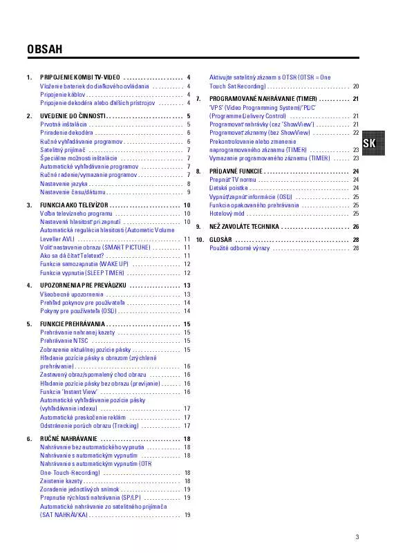 Mode d'emploi PHILIPS 21PV548