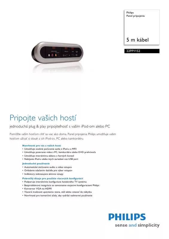 Mode d'emploi PHILIPS 22PP1152