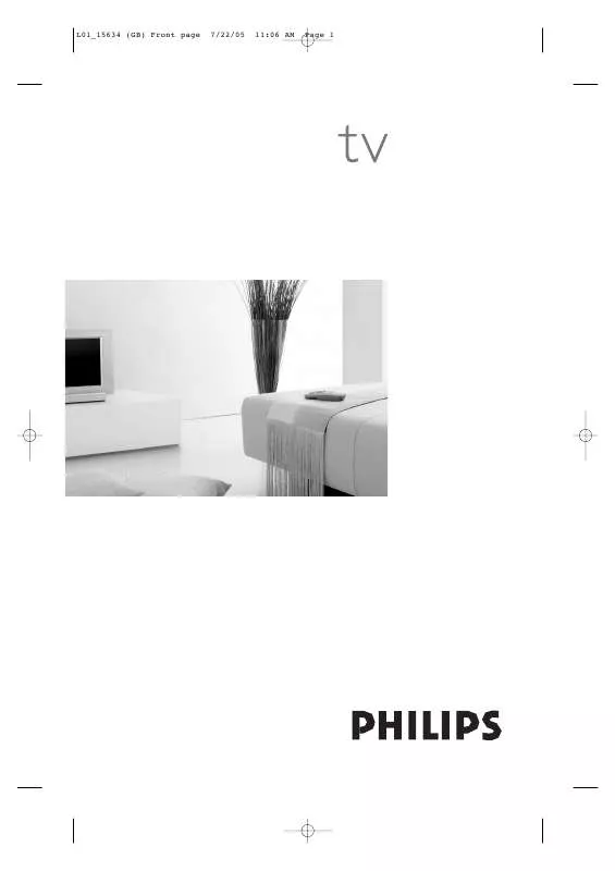 Mode d'emploi PHILIPS 28PW6006