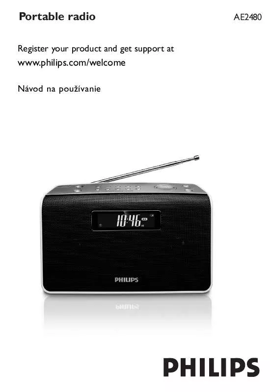 Mode d'emploi PHILIPS AE2480