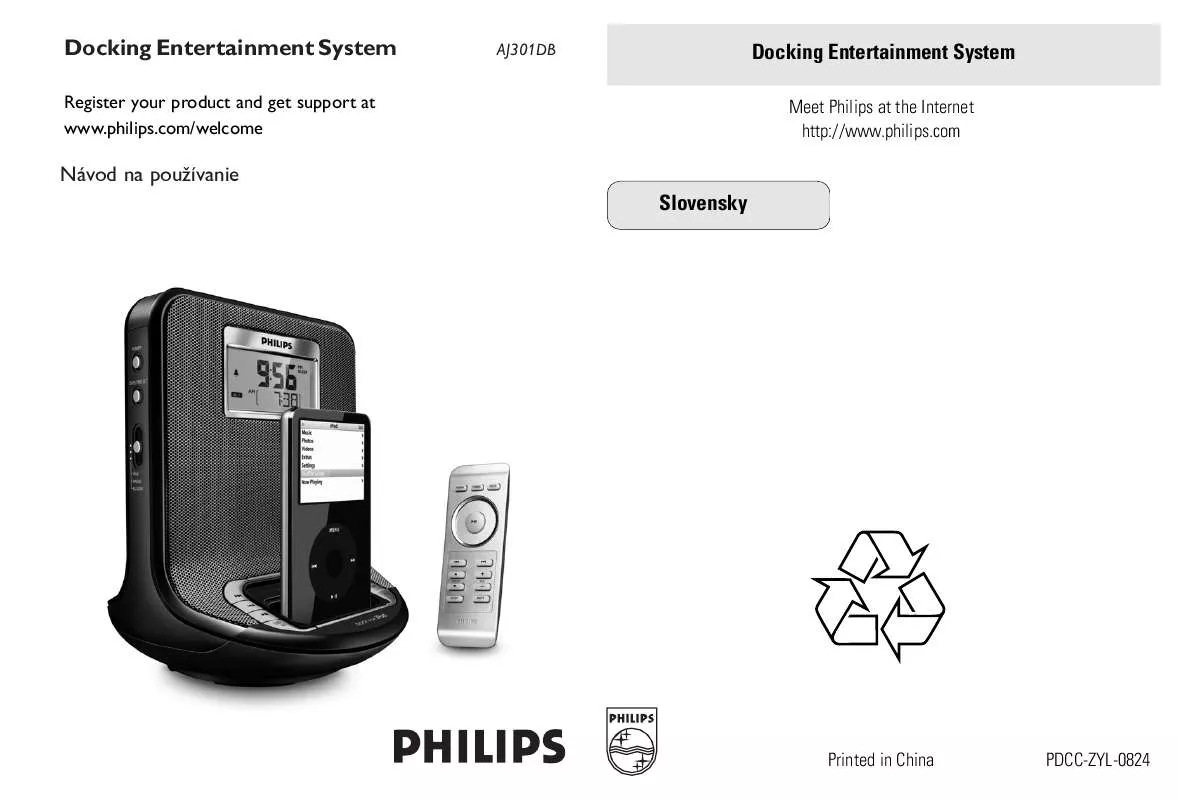 Mode d'emploi PHILIPS AJ301DB