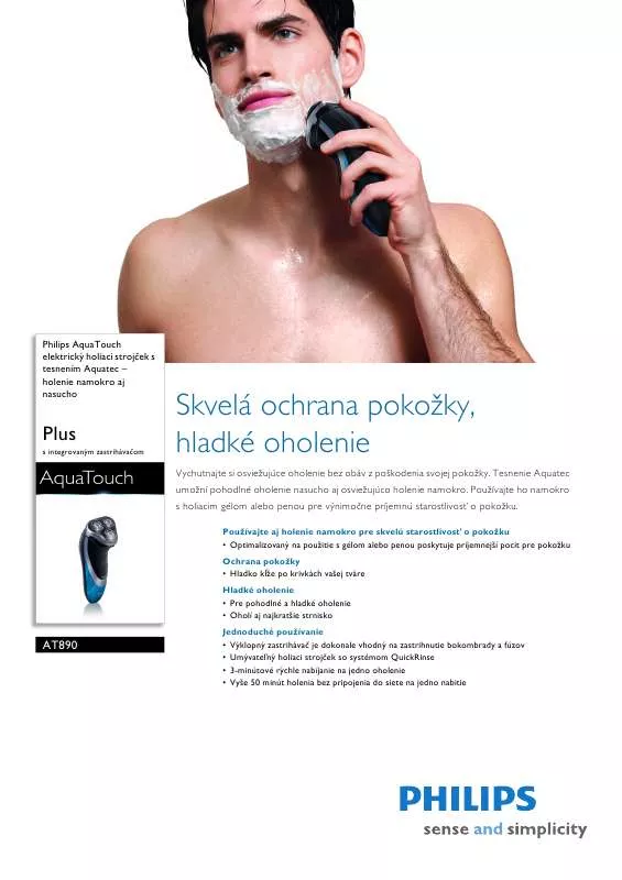 Mode d'emploi PHILIPS AT890