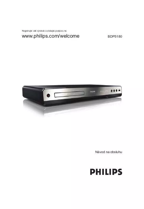 Mode d'emploi PHILIPS BDP5180